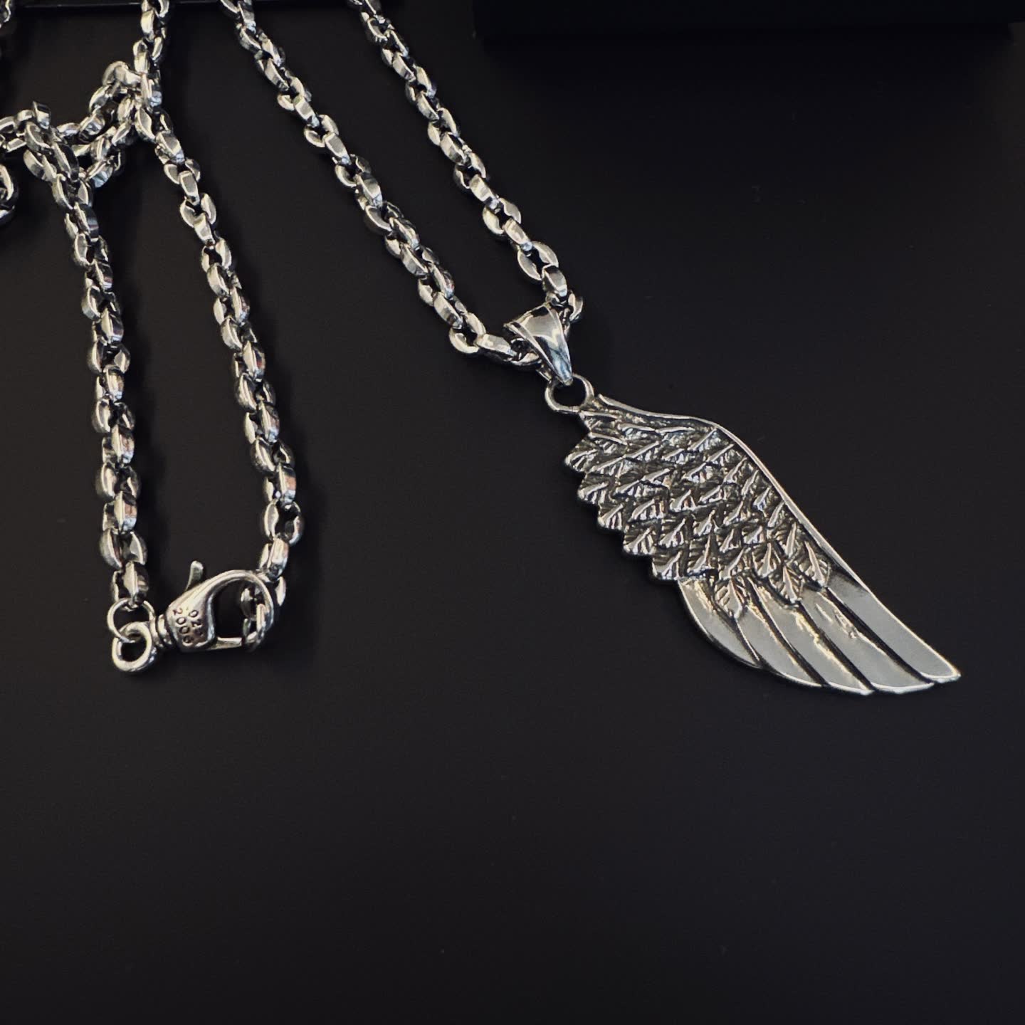 Chrome Hearts Wing Pendant Necklace
